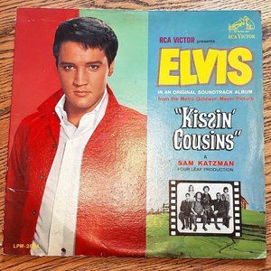 Elvis Presley Kissin' Cousins Japan Victor LPM-2894 sleeve RCA record